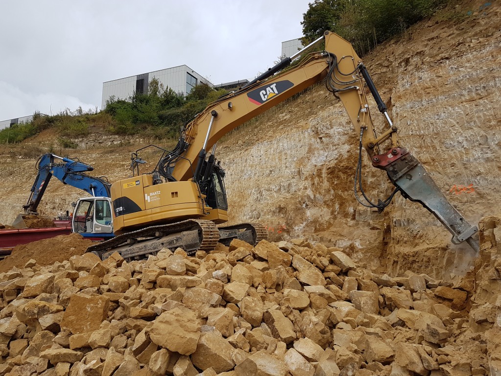 Terrassement ligne CFL - Photo par Benjamin LEOMY