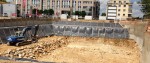 Chantier Luxembourg : Garage Lentz